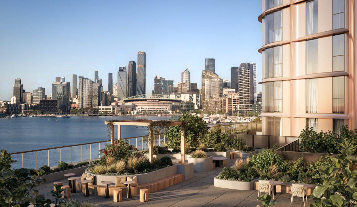 Waterfront view from Collins Wharf Collection