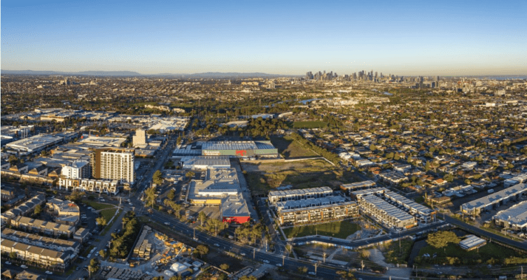 Western Melbourne city project map